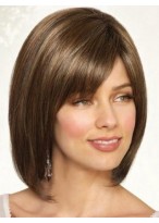 Smooth Bob Style Full Lace Wig 