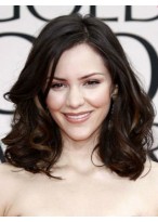 Fashionable Celebrity Hairstyles Wavy Wig 
