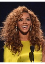 100% Human Hair Beyonce's Long Curly Wig 