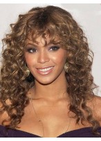 Beyonce Long Curly Beautiful Synthetic Wig 