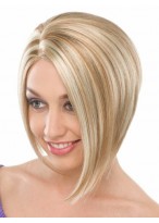 Smooth Sleek Short Bob Wig 