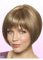 Hand-Sewn Lace Front Top Grey Bob Wig 