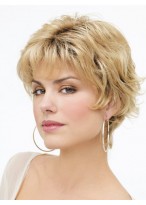 60g Lace Front Curly Short Wigs 