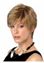 Classic Boy Cut Synthetic Short Wig 