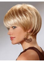 Synthetic Cut Short Straight Wig 