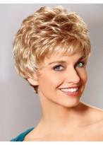 Petite Synthetic Lace Short Wig 