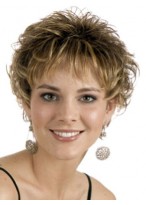 Ultra-lightweight Synthetic Short Wig 