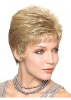 Short Cropped Look Synthetic Wig 
