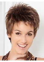 Pixie Cut Spiky Style Synthetic Wig 