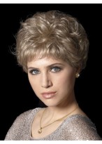 Golden Blonde Synthetic Close Cropped Wig 