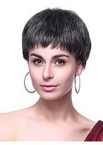 Capless High Quality Synthetic Short Wig 