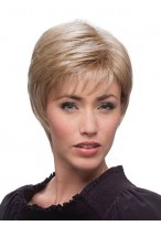 Fashion Human Hair Short Wig 