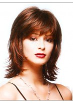 Vivacious Fluffy Synthetic Mid-length Wig 