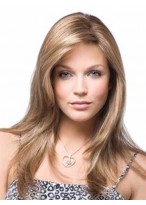 Angelica Gradient Silky Straight Long Wigs 