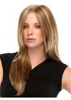 Lace Synthetic Layered straight Long Wig 