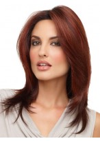Long Layered Style Synthetic Lace Wig 