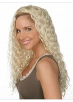 Extra Long Curly 3/4 Wigs 