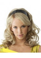 Long Wavy Synthetic Band Wigs 