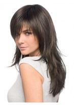 Black Lace Front Remy Human Hair Wig-WWA198
