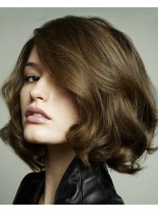 Designed Mid-Length Lace Front Wigs