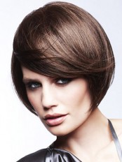 Auburn Capless Remy Human Hair Wig-WWA168