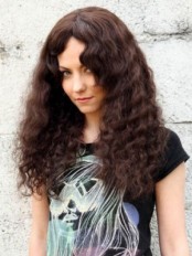 Brown Capless Remy Human Hair Wig-WWA351