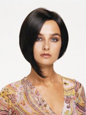 Black Lace Front Remy Human Hair Wig-WWA364