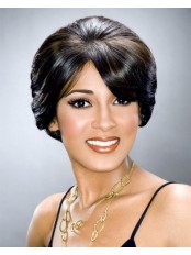 Lace Front Silky Straight Short Wig