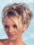 6" Curly Add-on Piece Half Wig