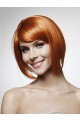 Red Capless Remy Human Hair Wig-WWA012