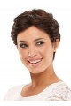 Brown Lace Front Remy Human Hair Wig-WWA333